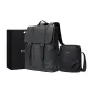 Black Style 2 2-Piece Set (Shoulder Bag+Backpack)