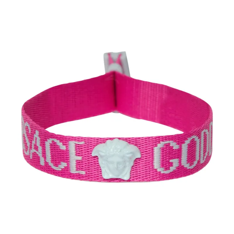 VERSACE Fabric Wristbands Women's Pink-1