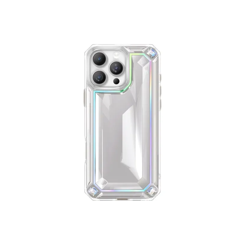 Kingxbar TPU Material 3D Effect Gemstone Impact Resistant Phone Case Compatible With Apple 16 Collection-3