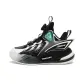 FIRSKIDS-Y1010 Black White Leather