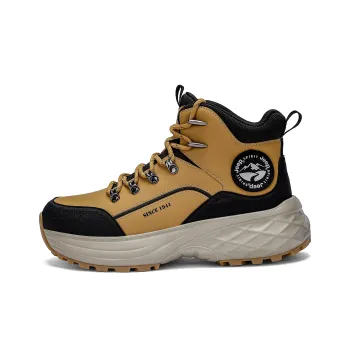 JEEP SPIRIT Outdoor Shoes Men High Top Sunrise Yellow