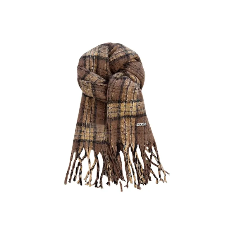 Yalu Polyester Knit Scarves Unisex Gift Box Set-3