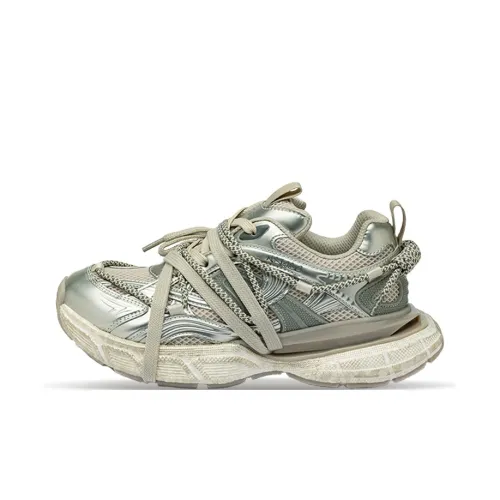 NSIOSC Warm Height Increasing Wear Resistant Lightweight Slip Resistant Low Top Chunky Sneakers Unisex