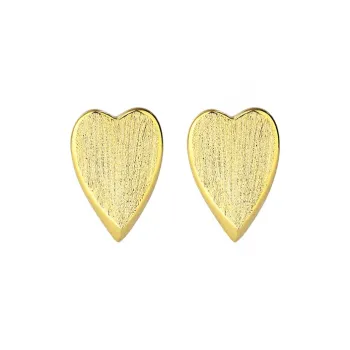 Stone Edge Poly 999 Fine Silver Stud Earrings Unisex
