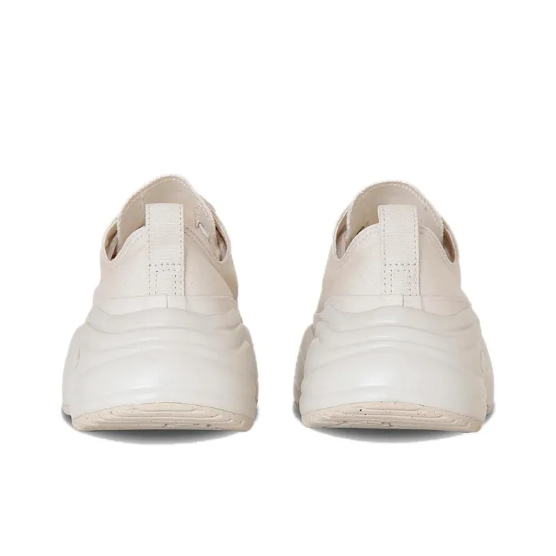 Converse All Star Anti Slip Wear Resistant Low Top Canvas Shoes Unisex Beige-4