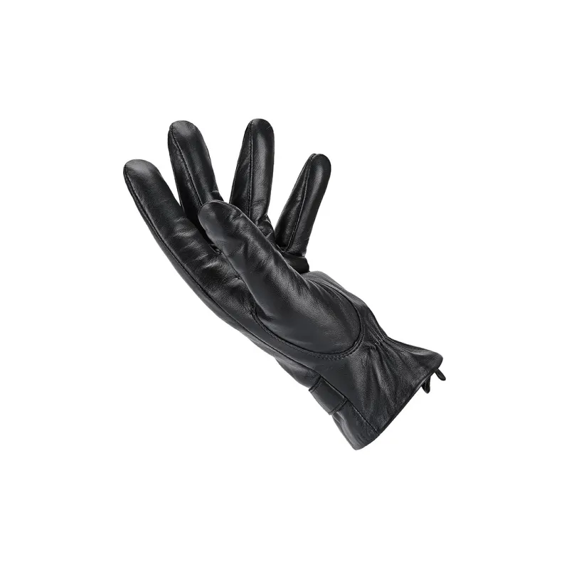 JAGUAR Sheepskin Genuine Leather Glove Men's-3