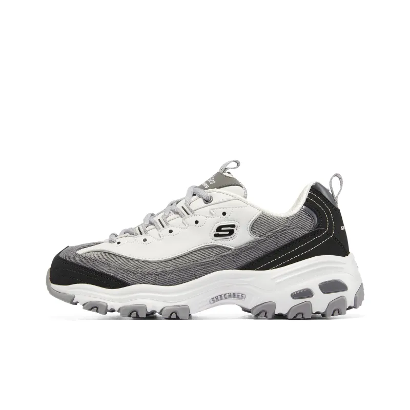 Skechers D'Lites 1.0 'Black Gray' Women's-6