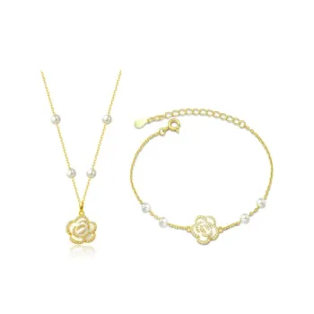 Shang Yinfu Alloy Necklaces Women's