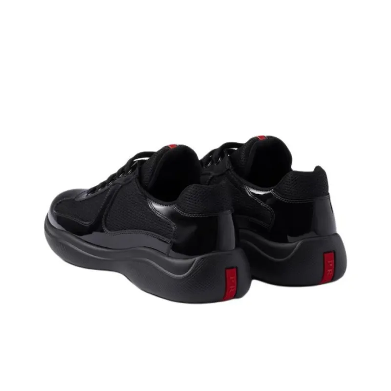 PRADA America's Cup Low Top Casual Shoes Women's Black-3
