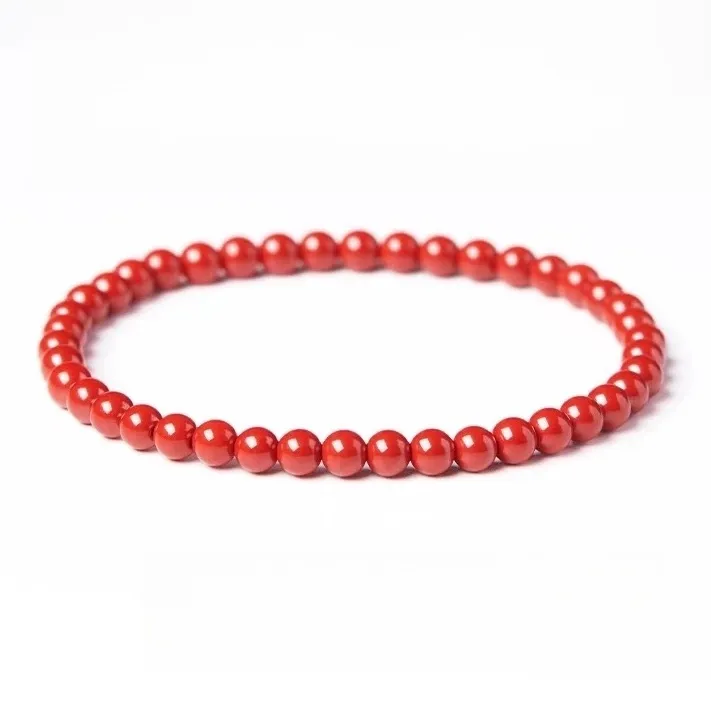 Harf Cinnabar Jade Bracelets Unisex-48