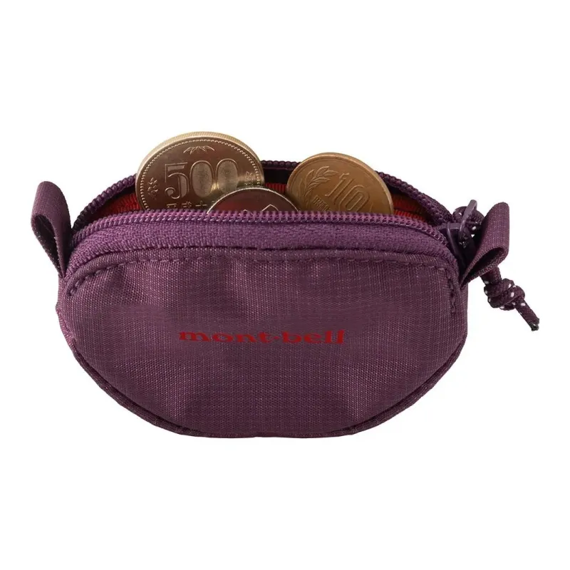 MONTBELL Nylon Coin Purse Unisex Purple-1