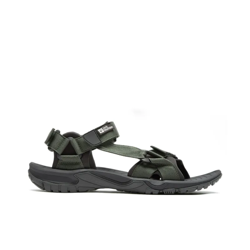 Jack Wolfskin Lakewood Ride Sandal Sports Sandals Men's Black Brown-1