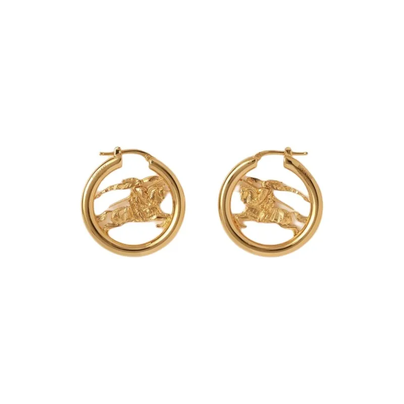 Burberry Brass Gold plated Earrings Women's Gold-0