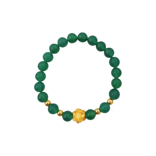 CHAORUNFUZHUBAO 5D Solid Gold Fixed Price Bracelets Women's