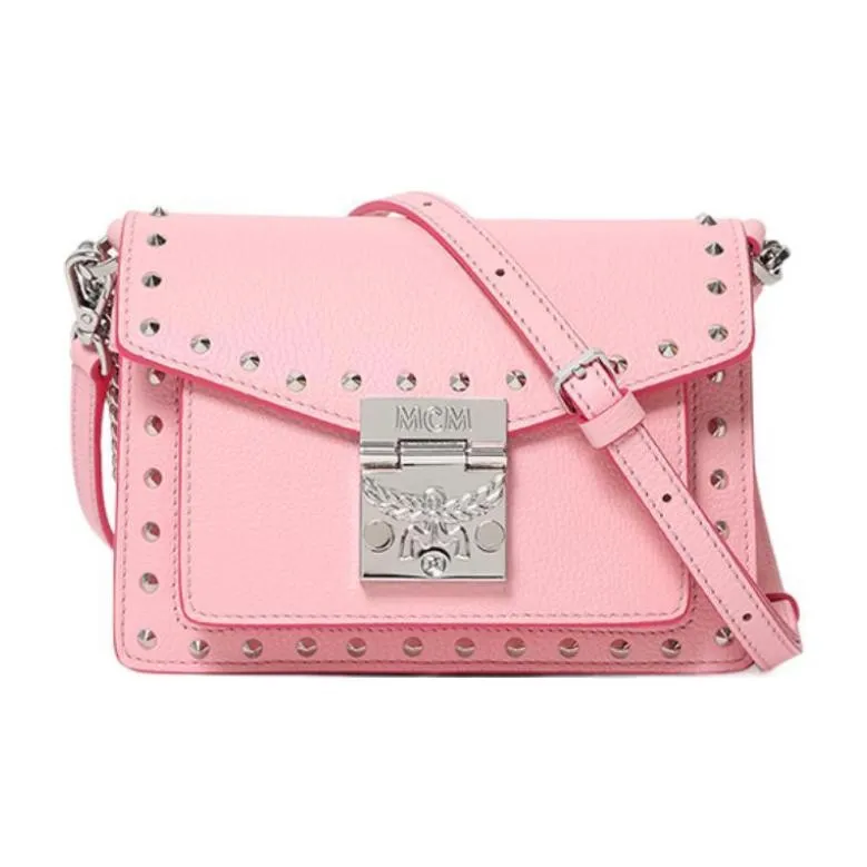 MCM Patricia Visetos Crossbody Bags-0