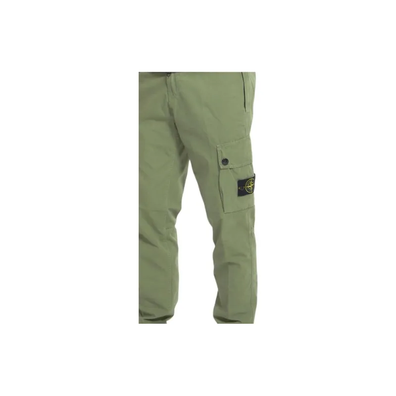 STONE ISLAND Cargo Pants Men's Green-4