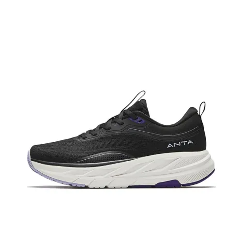 Anta Non slip Breathable And Wear resistant Low Top Training Shoes Women's Black