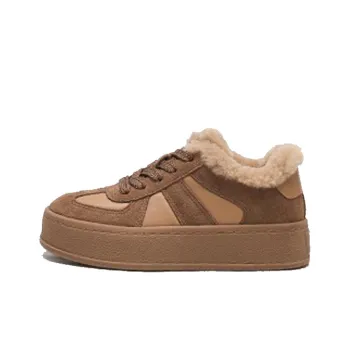 WOOS BOBO Height Increasing Warmth Low Top Skateboard Shoes Women's