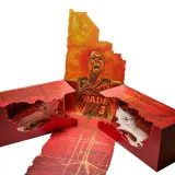 LiNing Wow11 Cushioning Rebound Low-Top Basketball Shoes Men's White Gold