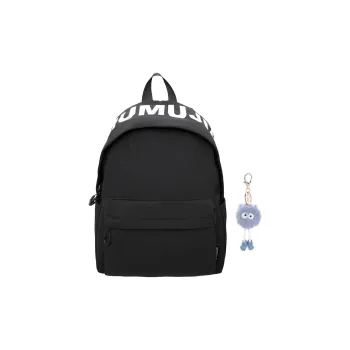 KAMLUI Nylon Fabric Backpacks Backpack Regular Unisex Green/Ecru/Black/Dark Brown/Purple