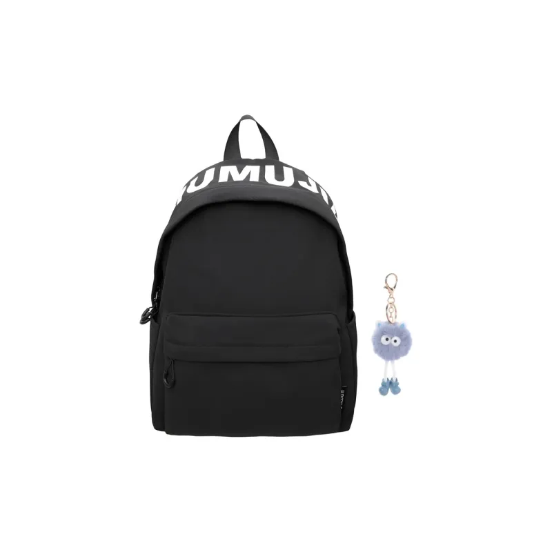 KAMLUI Nylon Fabric Backpacks Backpack Regular Unisex Green/Ecru/Black/Dark Brown/Purple-0