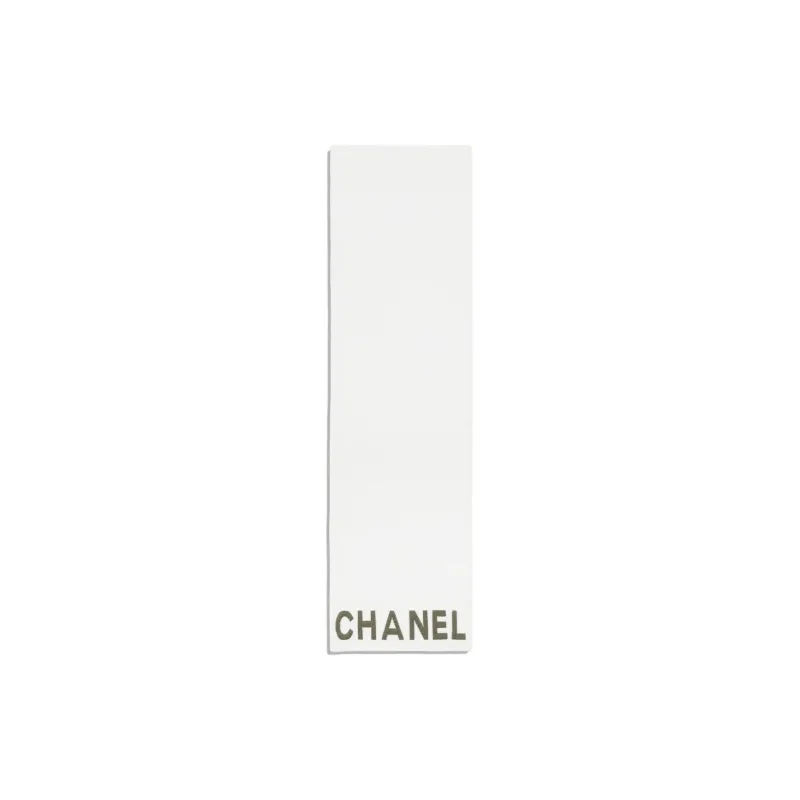 CHANEL Cashmere Shawls Women's White-1