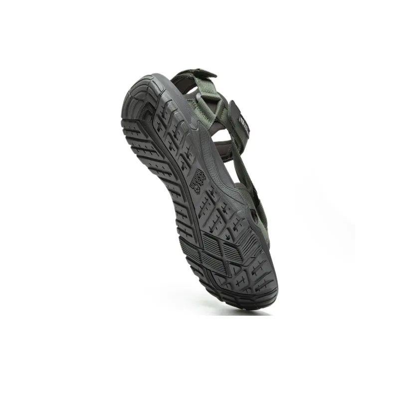 Jack Wolfskin Lakewood Ride Sandal Sports Sandals Men's Black Brown-4