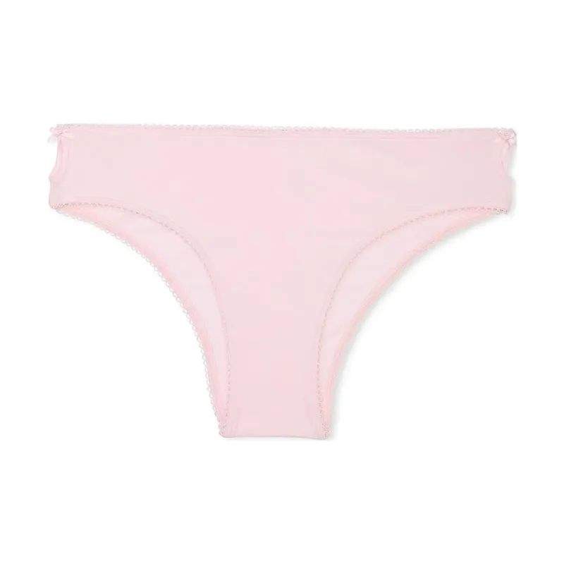 Victoria's Secret PINK Cotton Cheeky Panty / Pink Tulip Ballet Novelty Underpants Women's 1 Pack Pink-0
