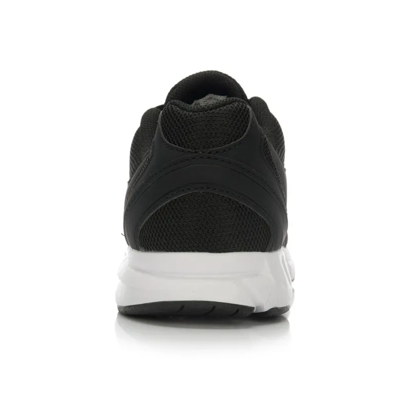 LiNing Shock Absorbers Slip Resistant, Abrasion Resistant, Lightweight Low Top Casual Running Shoes Men's Black White-4