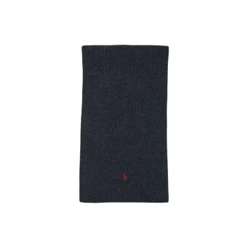 Polo Ralph Lauren Wool, Merino Wool Knit Scarves Men's Gray