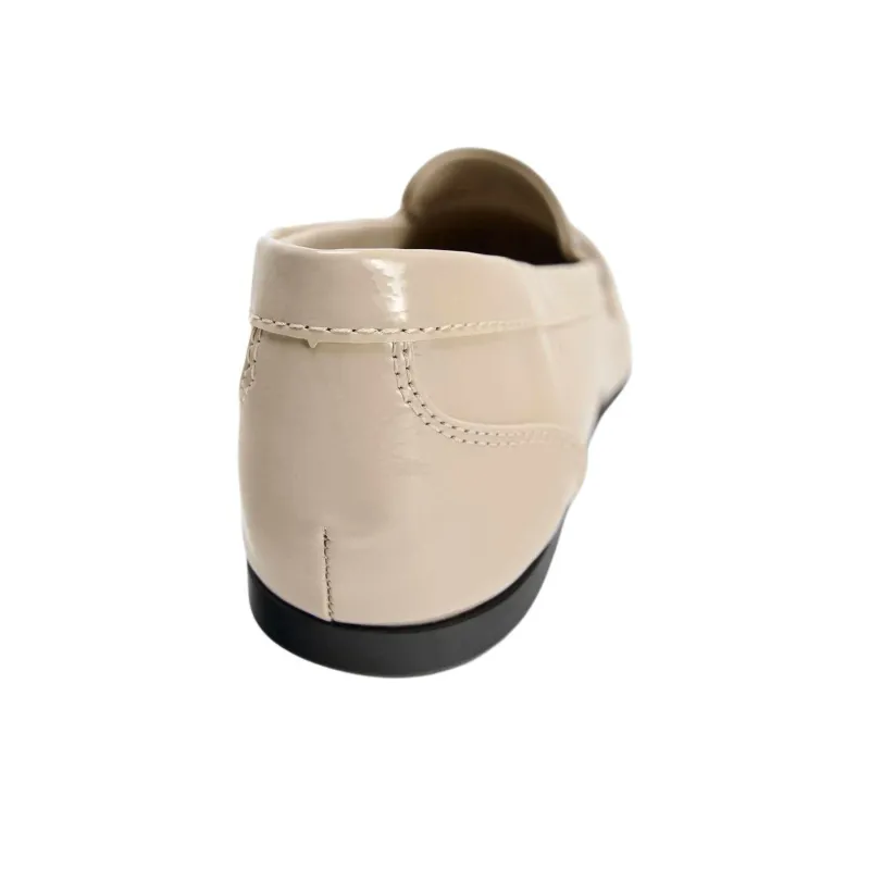 ZARA Loafers Women's Ecru-5