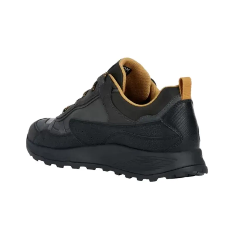 GEOX Terrestre Ab Anti-Slip Wear-Resistant Low-Top Casual Shoes Men's Black-2
