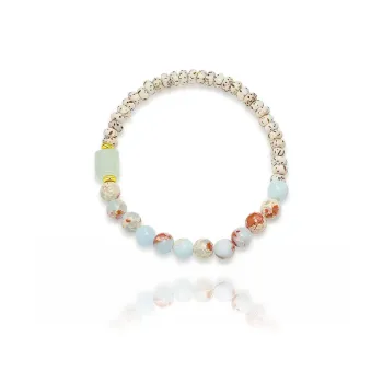 Listen To The Flowers Bloom Star Moon Bodhi Seeds Bracelets Men's