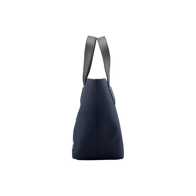 DESCENTE DSG COLLECTION Synthetic Leather Tote Bag Shopping Bag Handbag Regular Men's Marine Blue-4