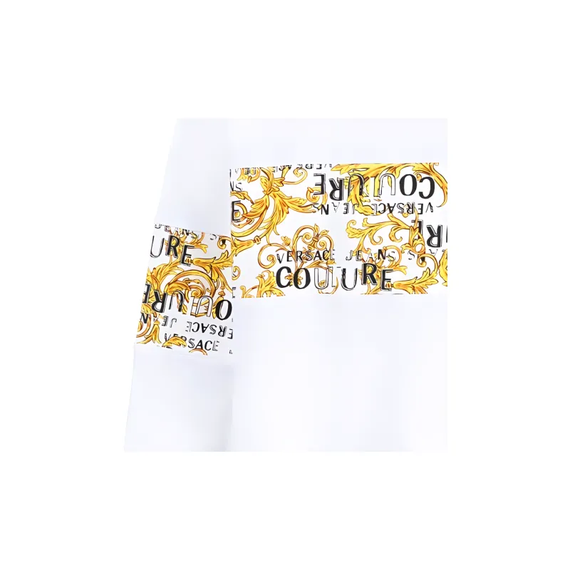 VERSACE JEANS COUTURE Sweatshirts Men White-4