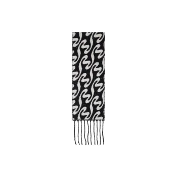 HOLZWEILER Wool Knit Scarves Women's Black