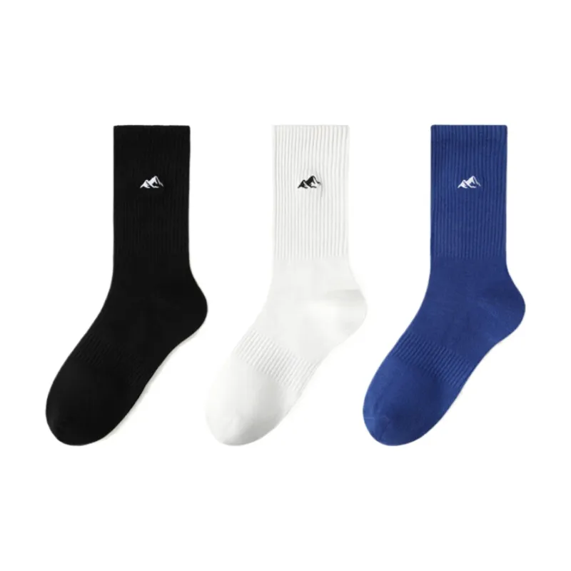 Yalu Mid Calf Socks Men's 3 Pack-3