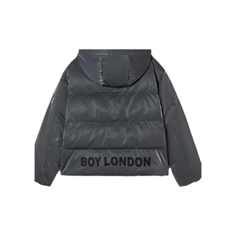 Boy London FW23 Down Jacket Unisex Gray-1