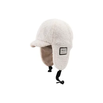 BANDICOOT Polyester Trapper Hats Unisex Beige