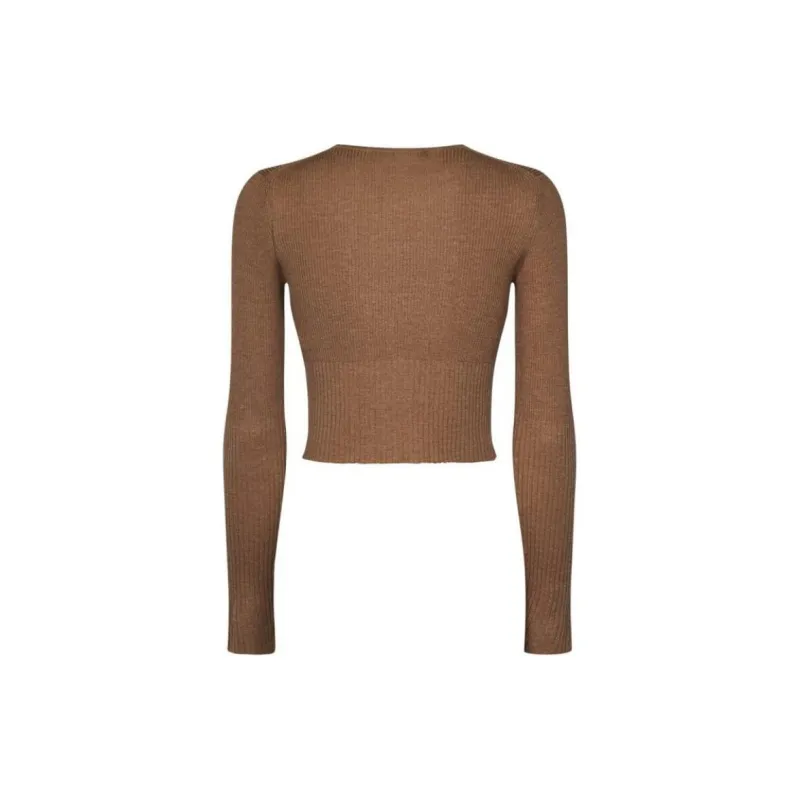 MaxMara Feriale Crewneck Cropped Cardigan-1