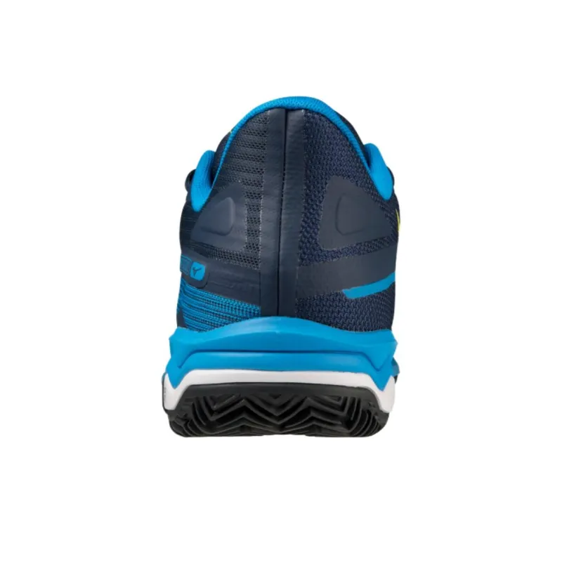 Mizuno Wave Exceed Light 2 Anti Slip Wear Resistant Low Top Tennis Shoes Men's Blue-3