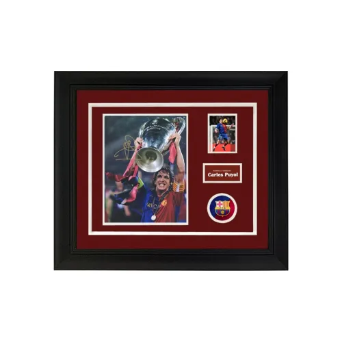Three For 0809 Barça Championship Photo Included SA Certificate, Framed