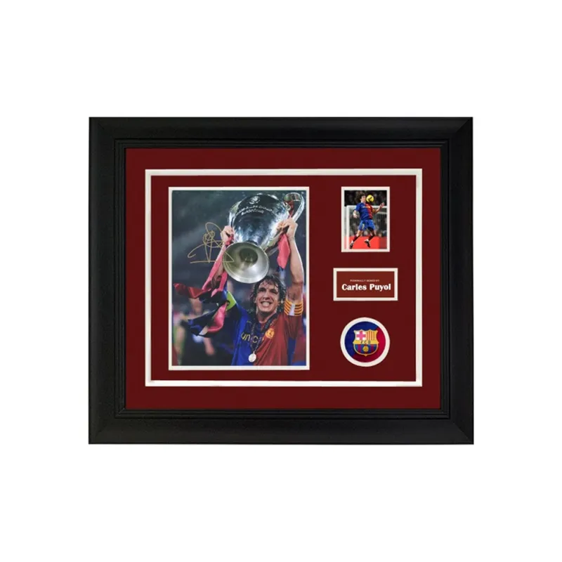 Three For 0809 Barça Championship Photo Included SA Certificate, Framed-0
