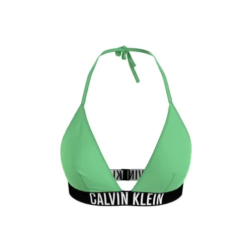 Calvin Klein Logo-underband Triangle Bikini Top