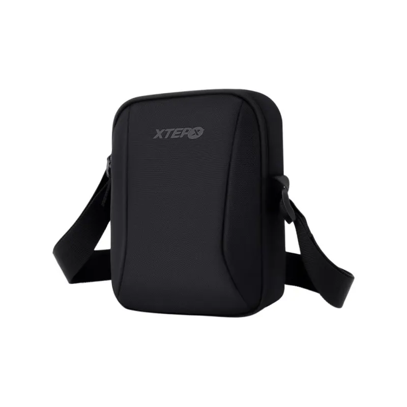 XTEP Oxford Shoulder Bag Crossbody Bag Small Size Women's Black-1