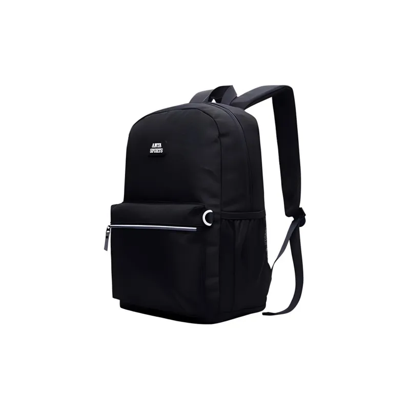 Anta Fabric Backpack Regular Unisex Basic Black-1