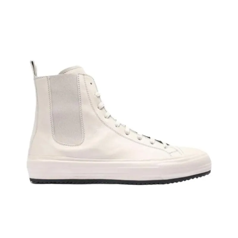 Officine Creative Mes High-Top Skateboard Shoes Men's White-1