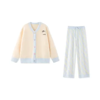 Beast's Secret Pajama Set Women's Yellow