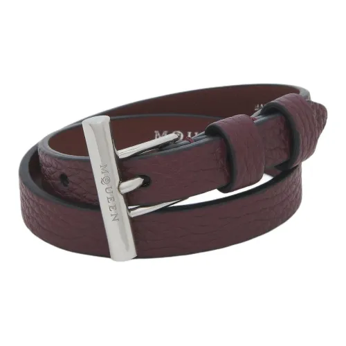 Alexander McQueen T bar Double wrap Bracelet