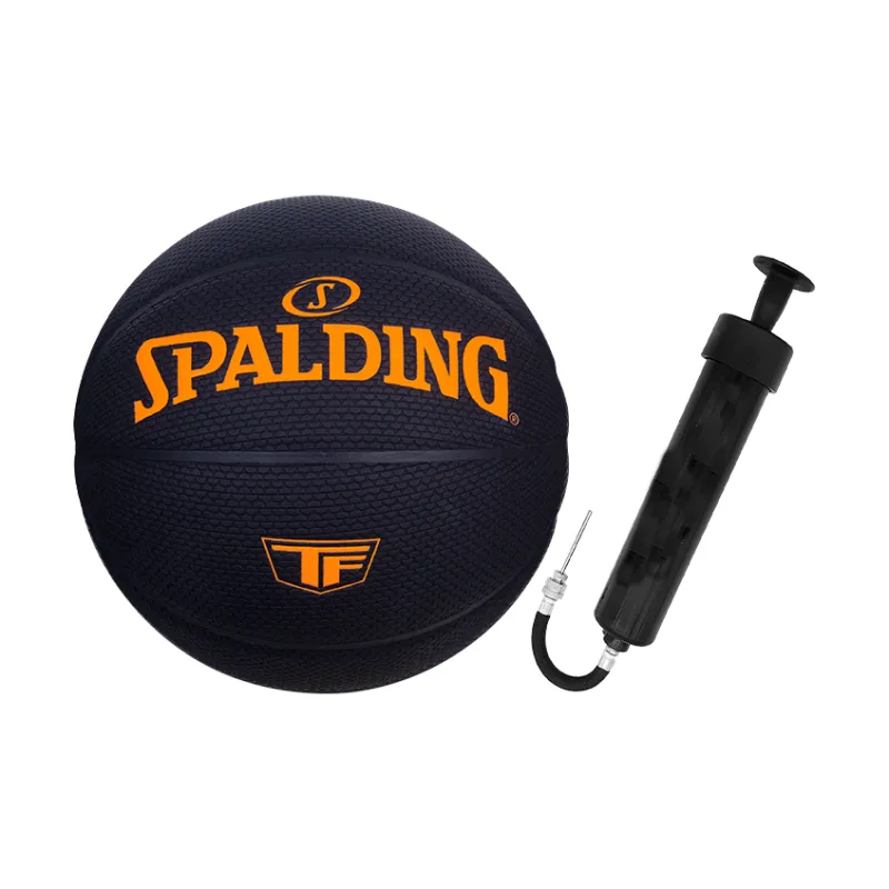 SPALDING TF Collection 77 961Y PU Basketball Black Size 7 Ball Training Unisex-11